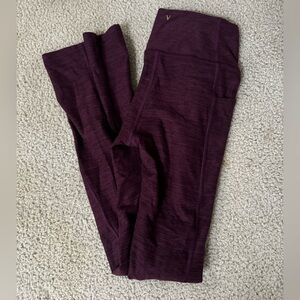 Victoria's Secret Purple leggings gym athlete workout sexy fit